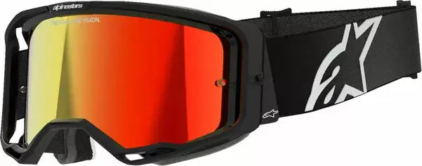 Alpinestars Vision 8 Corp Goggles Black / Mirror Red