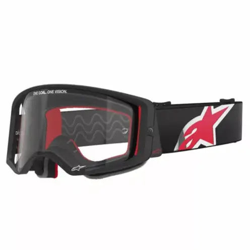 Alpinestars Supertech Corp Goggles Black / Red / Clear