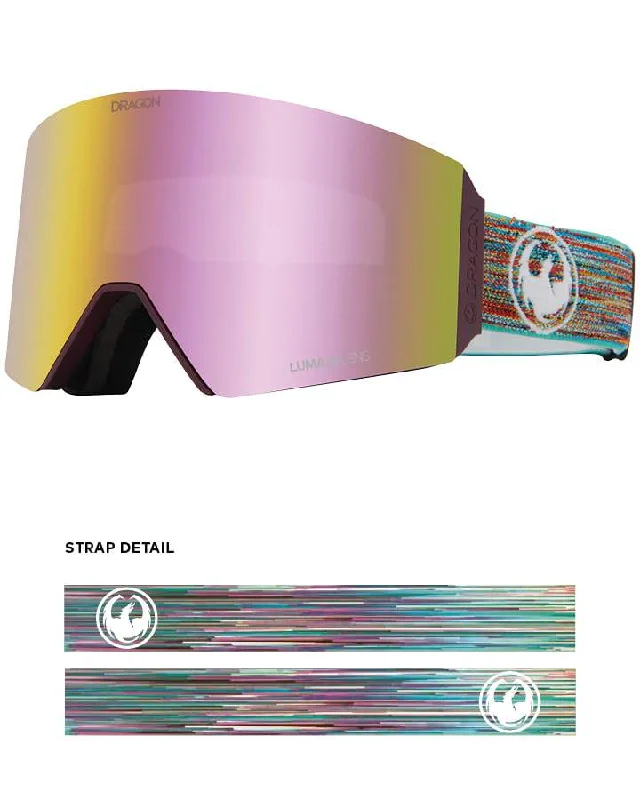 Dragon RVX Snow Goggles Shred Together / Lumalens Pink Ion + Spare Lens