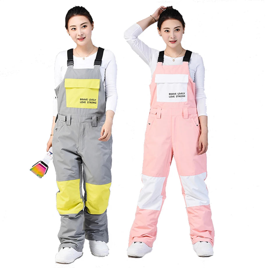 BONDHAO Ski Pants Suspenders