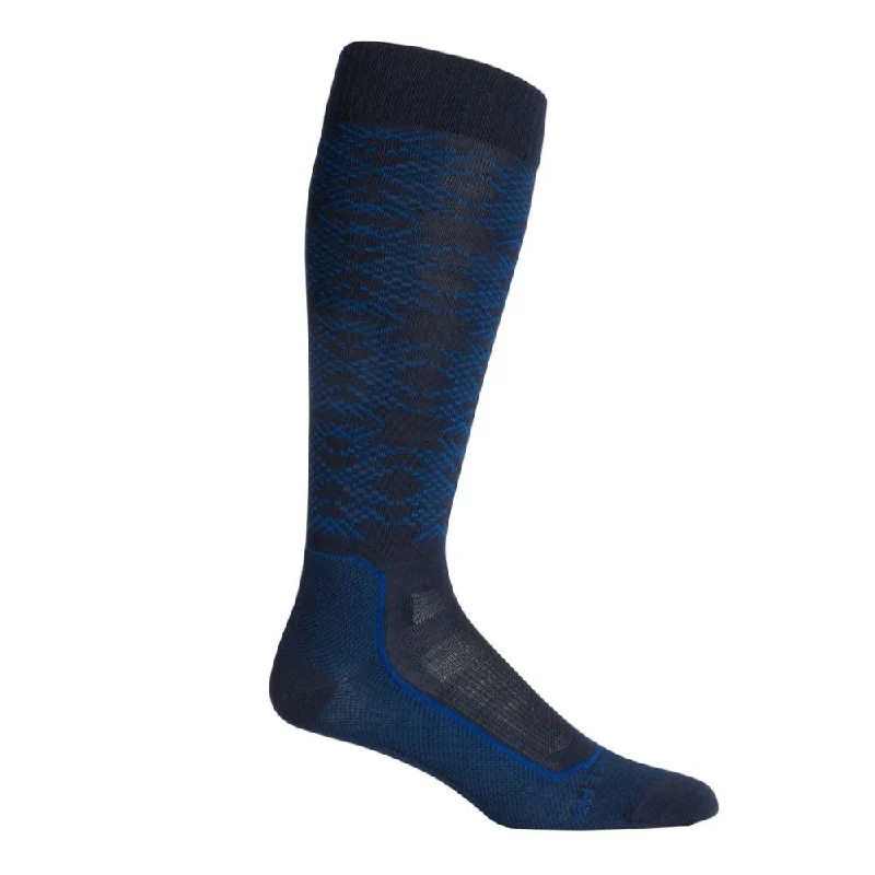 Icebreaker Men's Merino Ski+ Ultralight Ski Socks - Midnight Navy