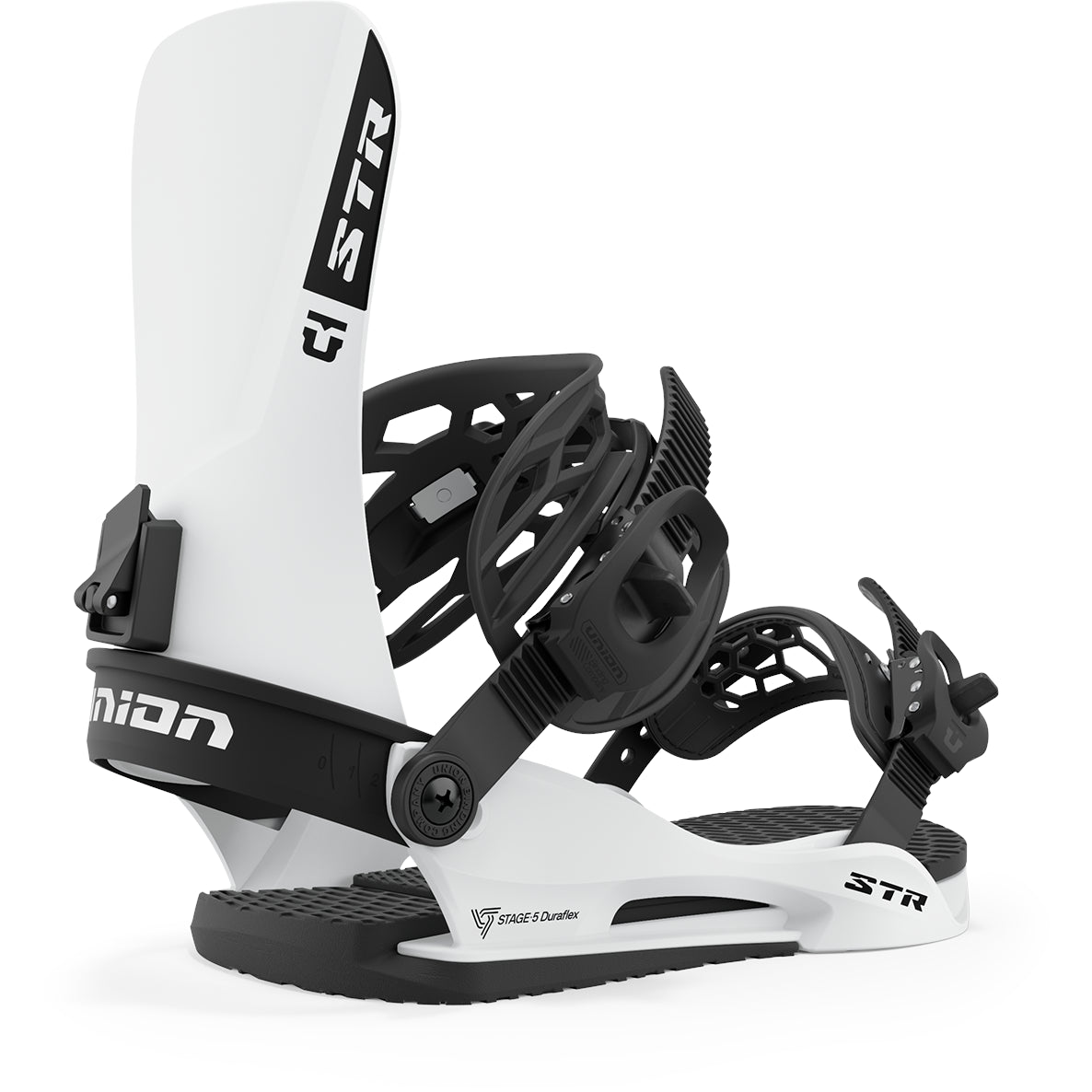 Union STR Snowboard Bindings Mens White