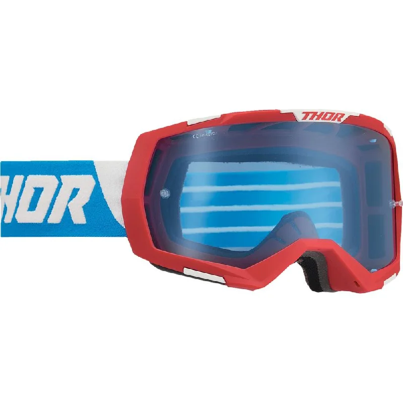 Thor Regiment Goggles Blue / Red / White