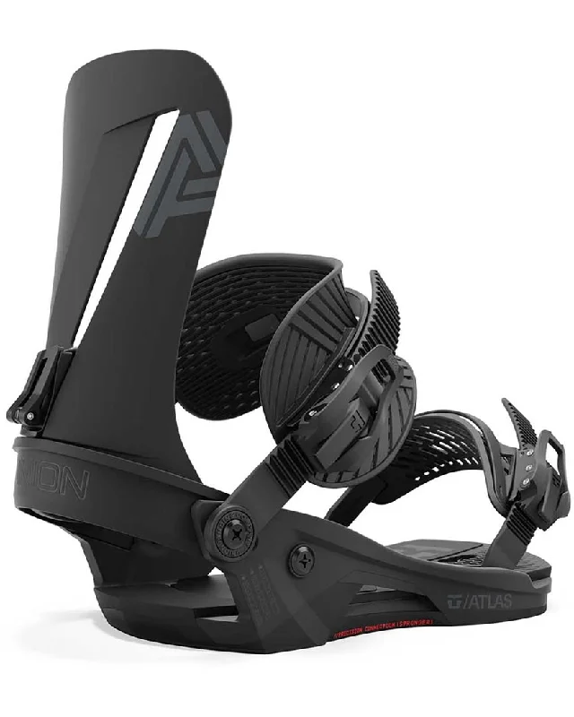 Atlas Snowboard Bindings - Black 2025