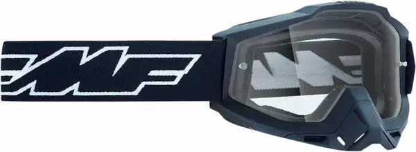 FMF Vision PowerBomb OTG Rocket Goggles Black / Clear