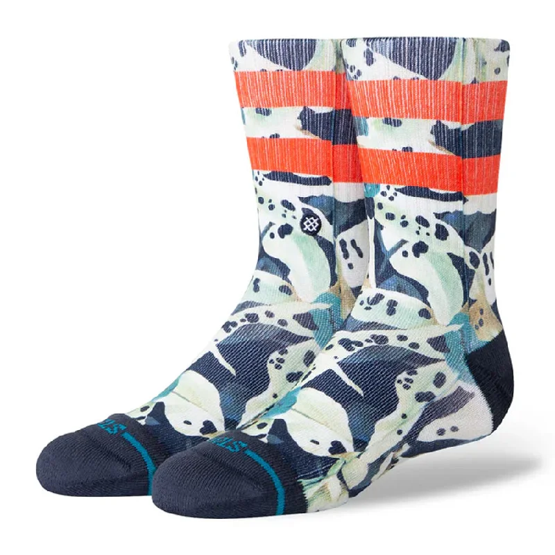 Stance Kids' Tubeular Crew Sock Teal