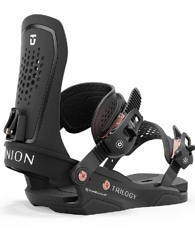 Trilogy Womens Snowboard Bindings - Black 2025