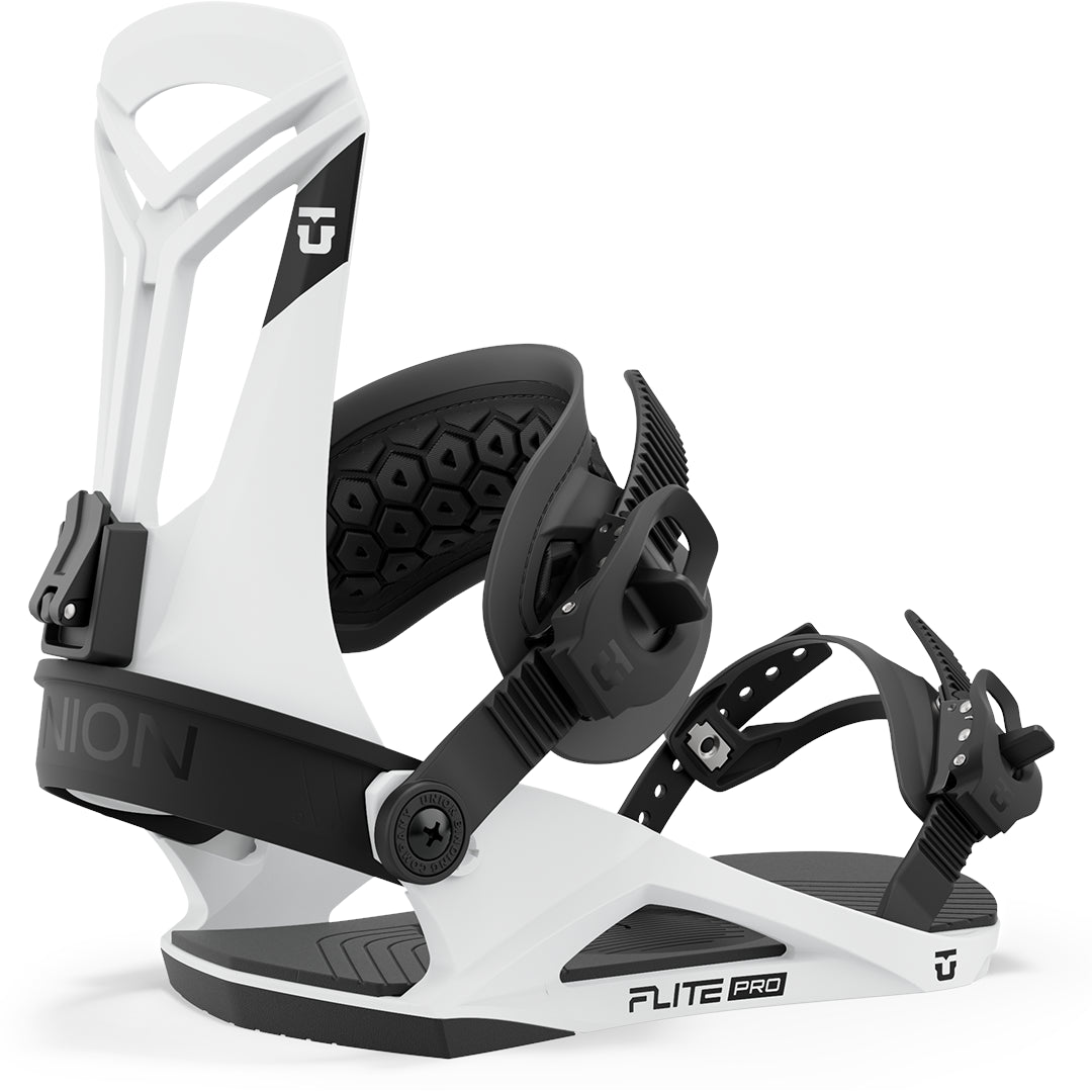 Union Flight Pro Snowboard Bindings Mens White