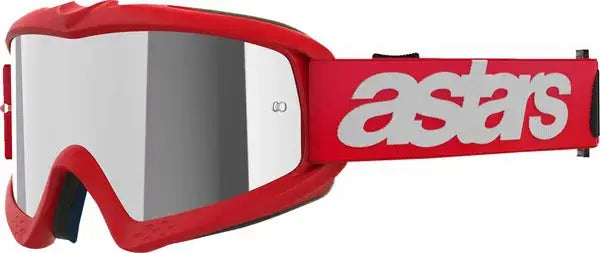 Alpinestars Vision Blaze Youth Goggles Red / Mirror Silver