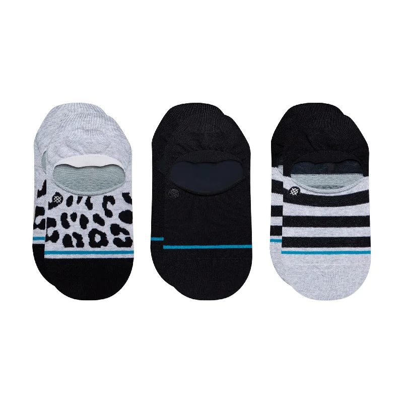 Stance Leopard 3 Pack Socks - Women's