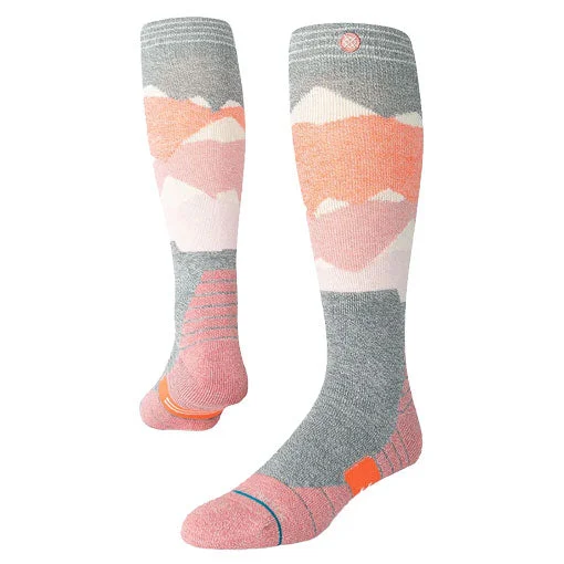 Stance Women's Lonely Peaks Dustyrose Snowboard Sock 2024