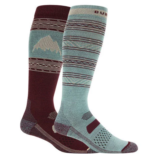 Burton Men's Performance Lightweight Sock 2-Pack Almandine 2024