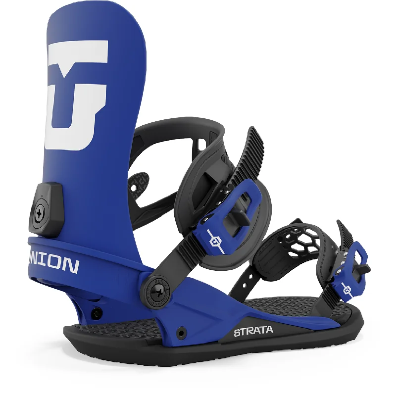 Union Strata Snowboard Bindings Mens Royal Blue