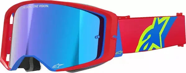 Alpinestars Supertech Corp Goggles Red / Blue / Mirror Blue