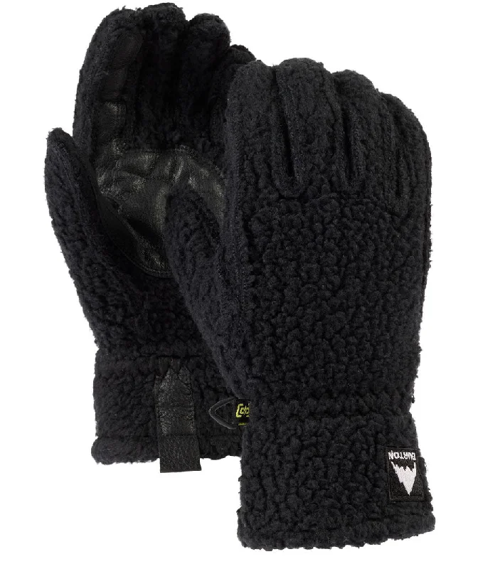 Burton Women's Stovepipe Fleece Gloves True Black Heather 2024