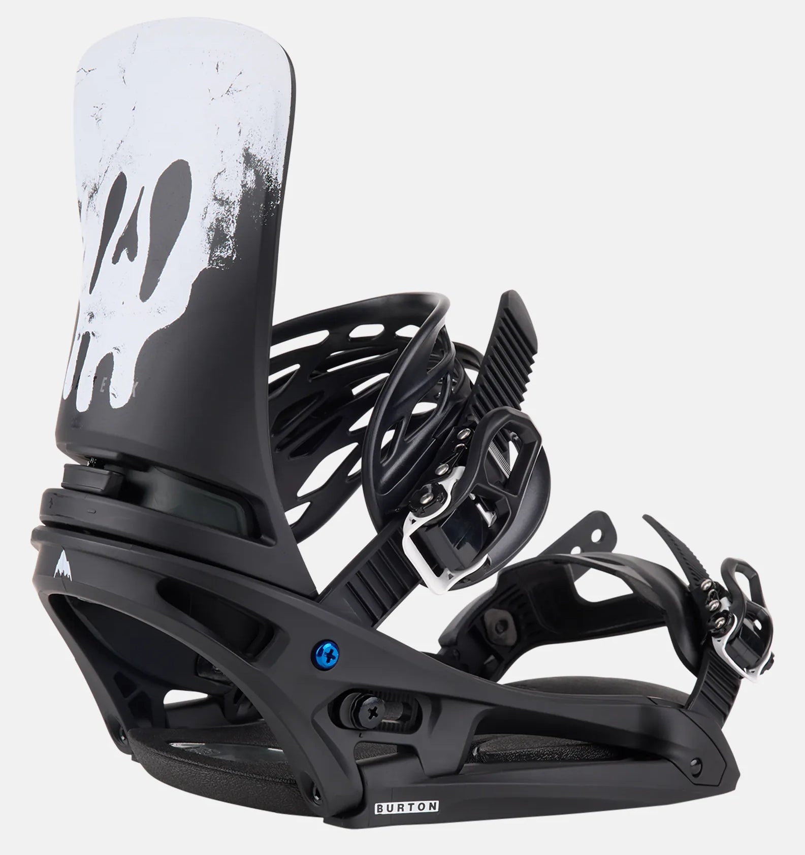 Burton Cartel X EST Snowboard Bindings Mens Black / White / Graphic