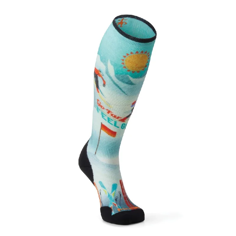 Smartwool Women's Ski Socks Targeted Cushion Snow Bunny