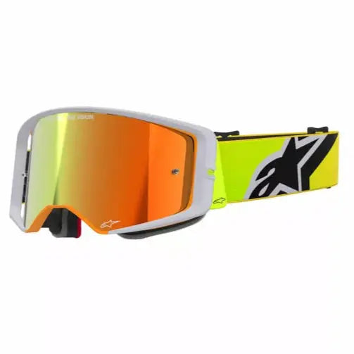 Alpinestars Supertech Corp Goggles Yellow / Grey / Mirror Red