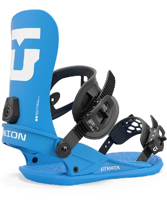 Strata Snowboard Bindings - Blue 2025