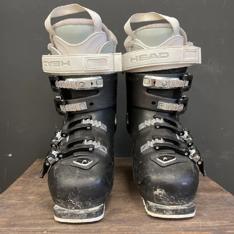 Head - Women's Advant Edge 65 Downhill Ski Boots - MSRP $300: black white -women-23-23.5