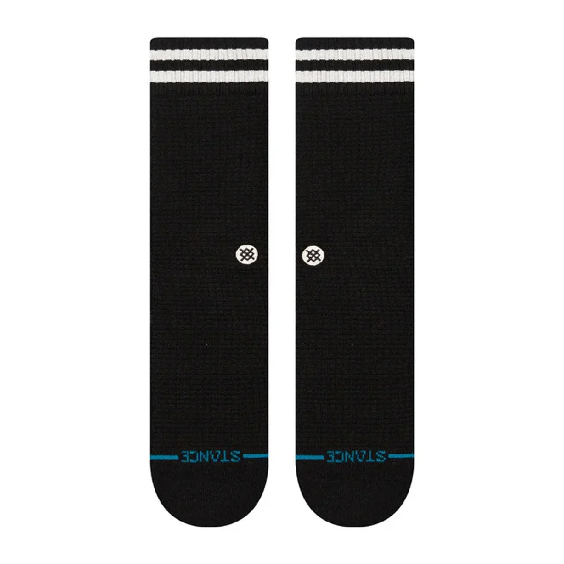 Stance Women's Waffles N Butter Crew Sock Black