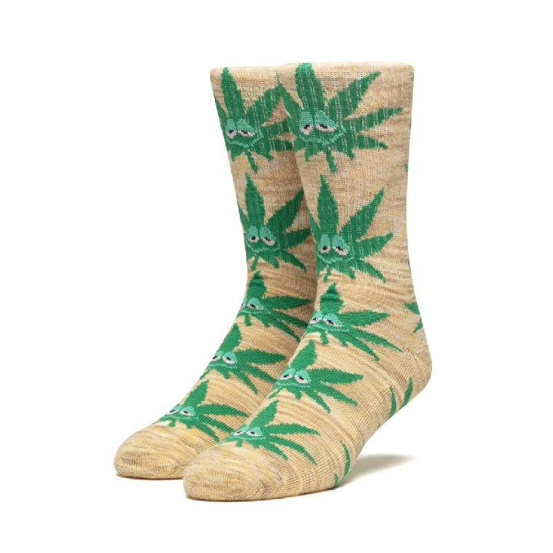 Huf Green Buddy Sock Yellow