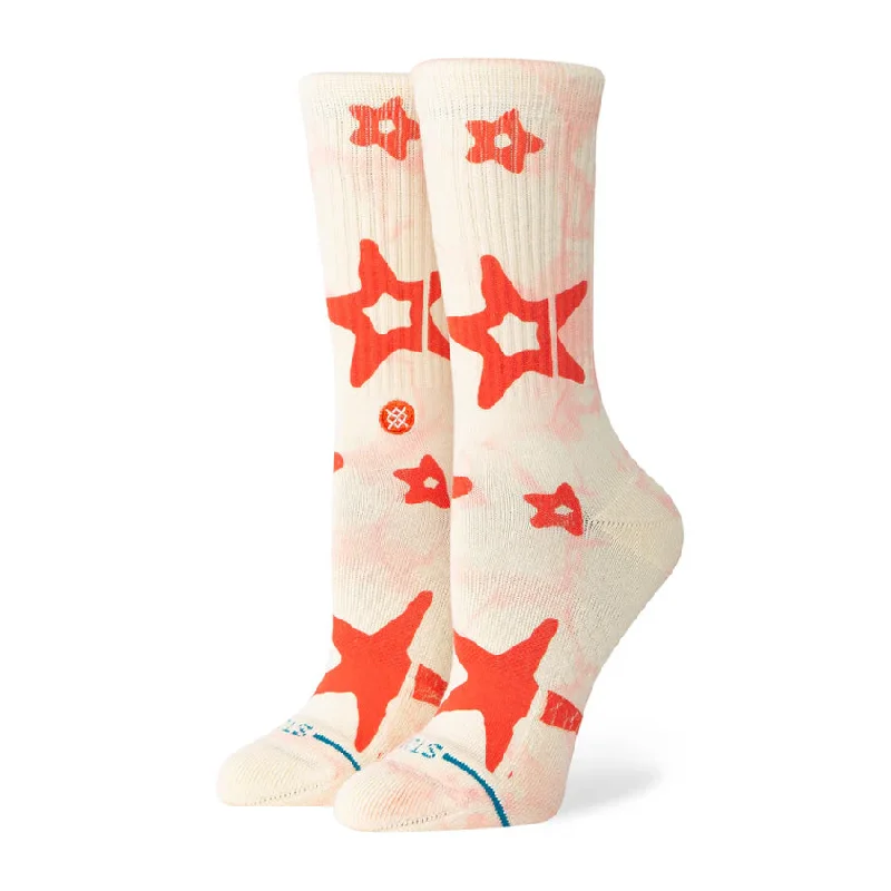 Stance Women's Starry Eyed Crew Sock Cream