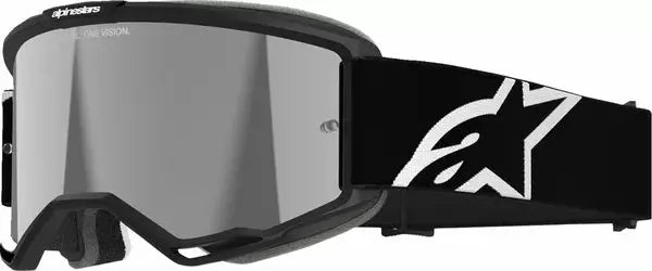 Alpinestars Vision 5 Corp Goggles Black / Mirror Silver