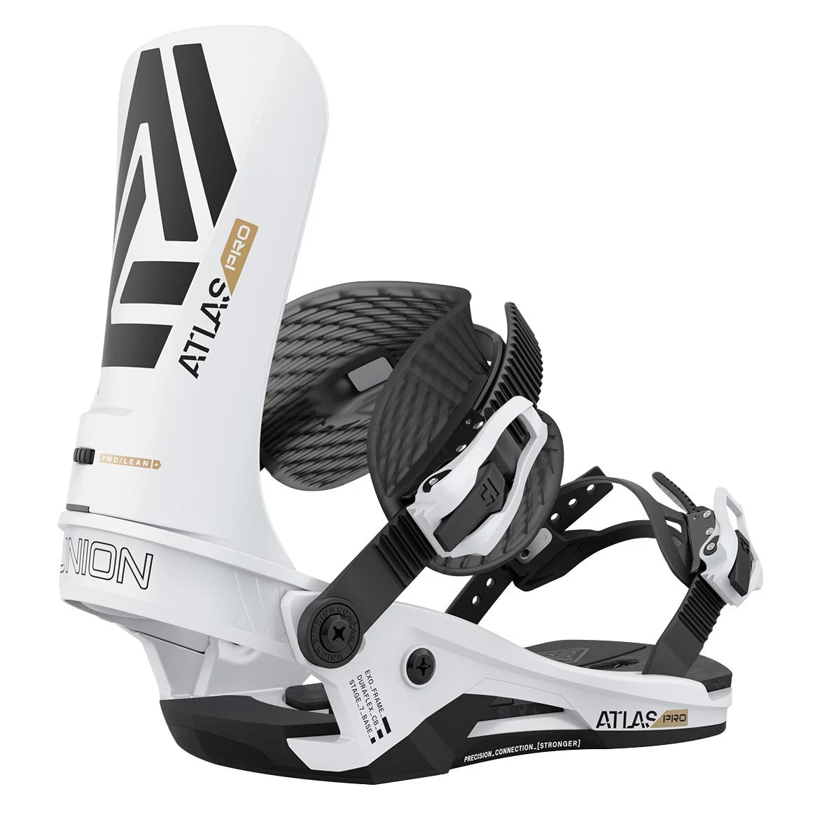 Union Atlas Pro Snowboard Bindings Mens White