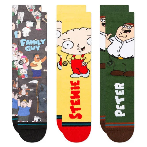 Stance Ftpa Family Guy Family Values 3Pk Sock - Multi