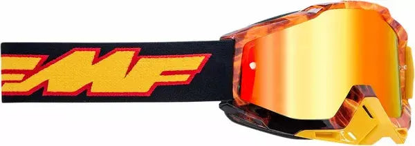 FMF Vision PowerBomb Spark Goggles Mirror Red