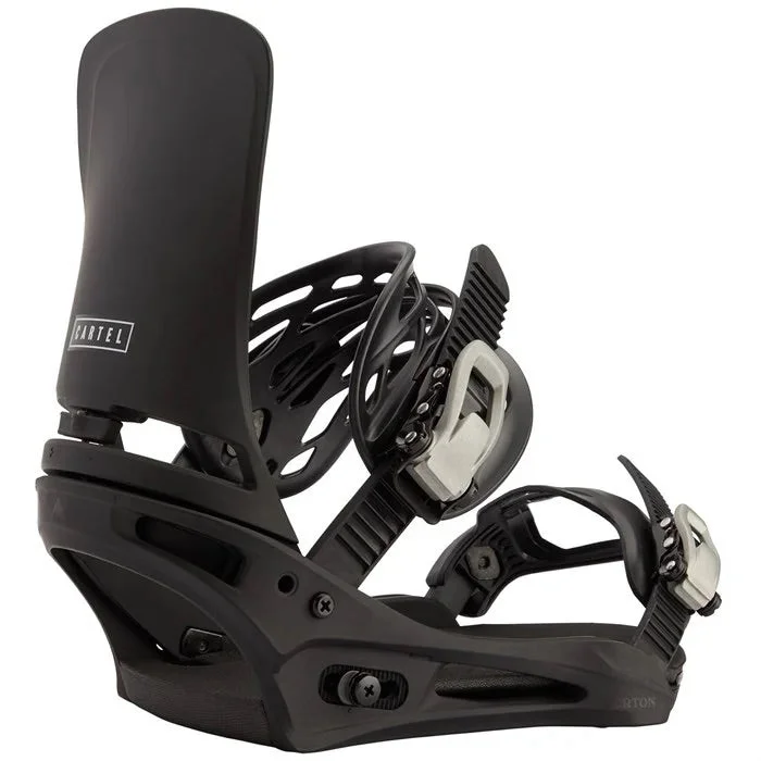 Burton Cartel Re:Flex Snowboard Bindings 2025 - Black