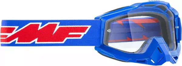 FMF Vision PowerBomb OTG Rocket Goggles Blue / Clear