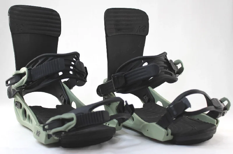 K2 Meridian Snowboard Bindings Medium (US Women's Size 6-10) 2023 Jade - Demo