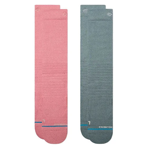 Stance Men's Mellowed 2Pk Dustyrose Snowboard Sock 2024