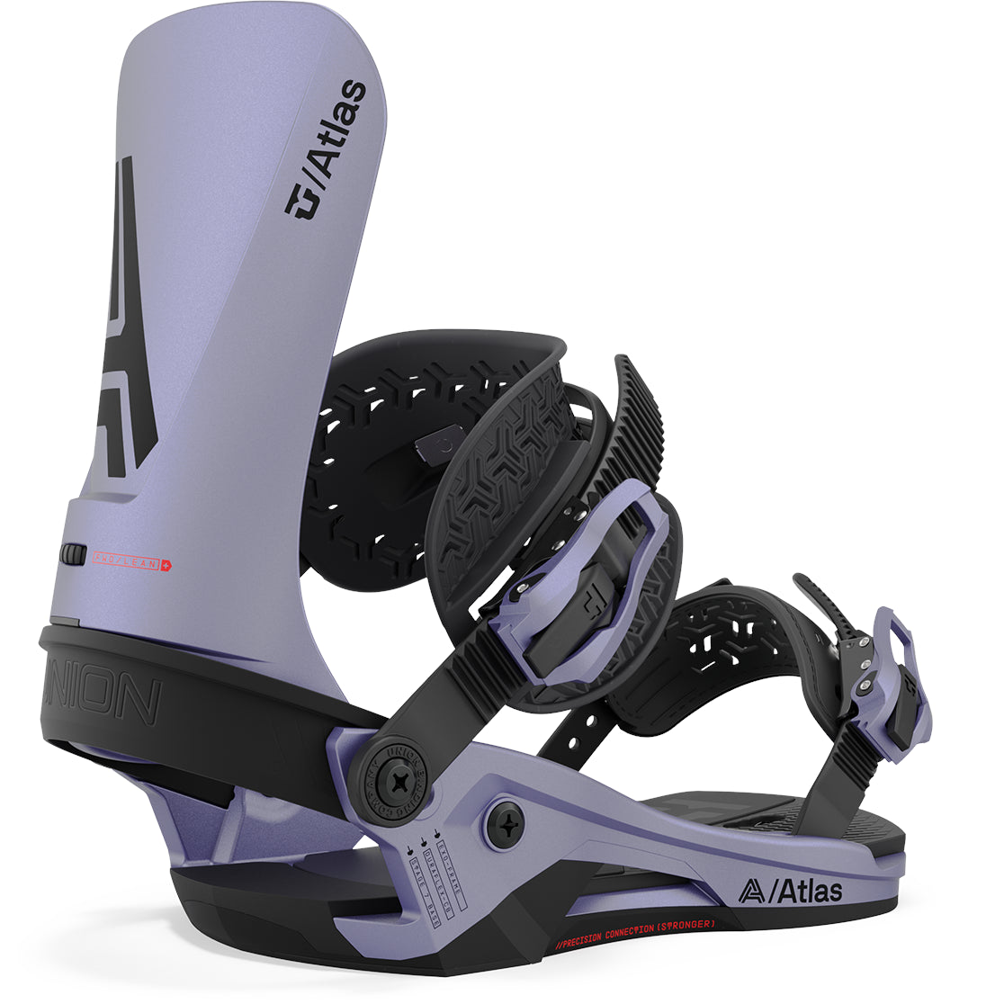 Union Atlas Snowboard Bindings Mens Metallic Purple