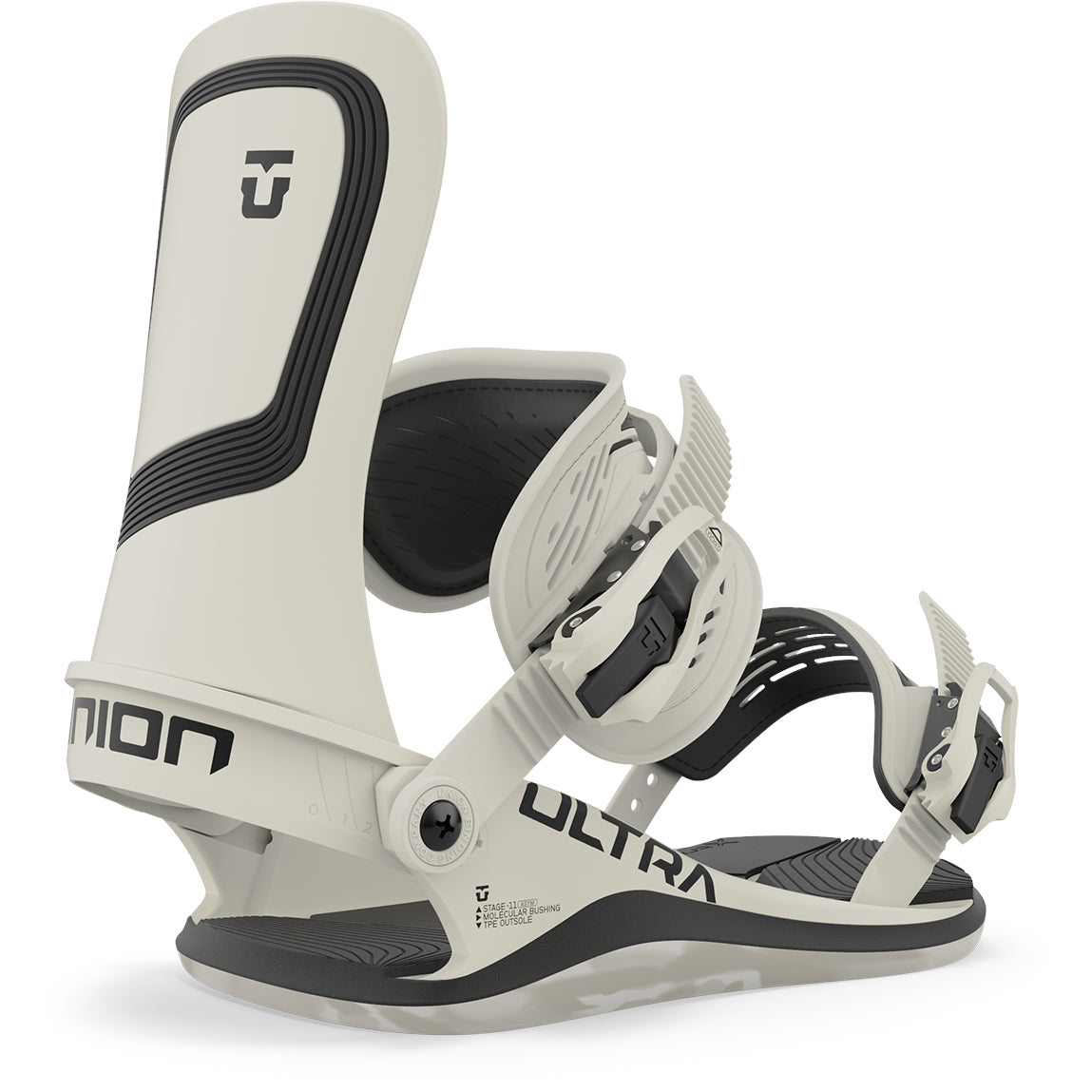 Union Ultra Snowboard Bindings Mens Bone White