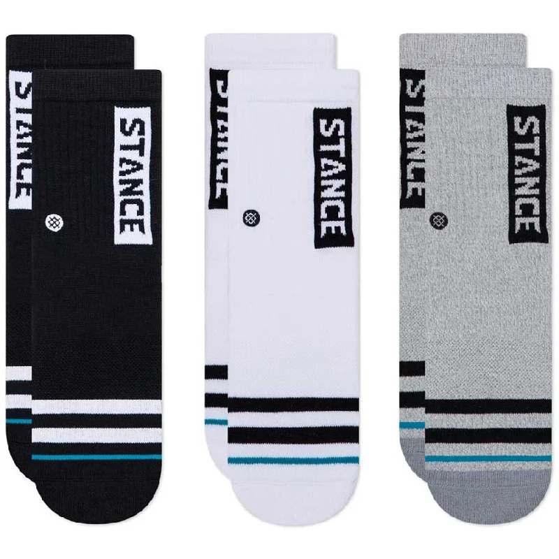 Stance Kids' Staples OG Crew Sock 3-Pack Multi