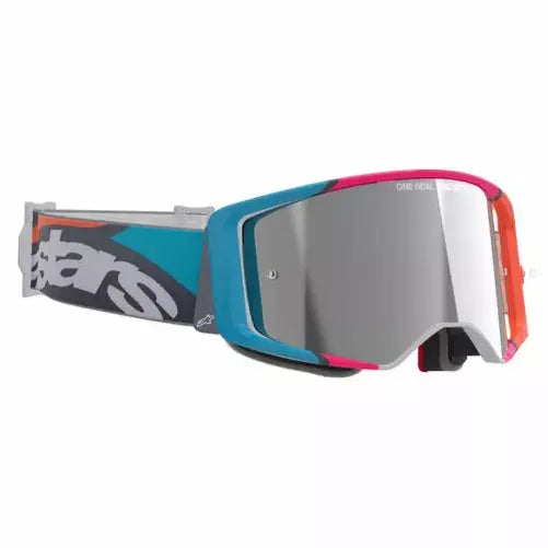 Alpinestars Supertech Stream Goggles Grey / Multi / Mirror Silver