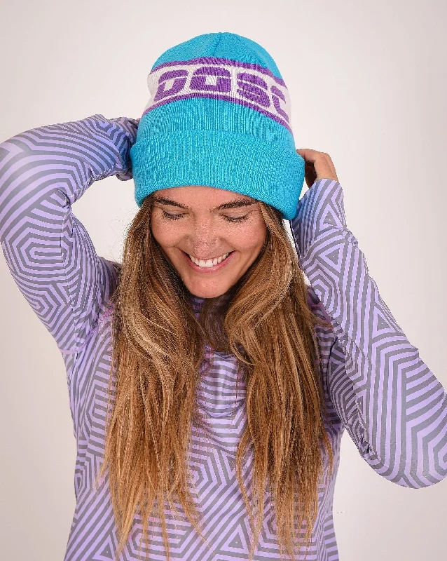 OOSC Après Beanie - Blue, Purple, White