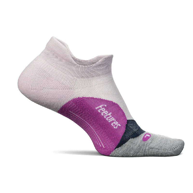 Feetures Elite Light Cushion No-Show Socks Virtual Lilac