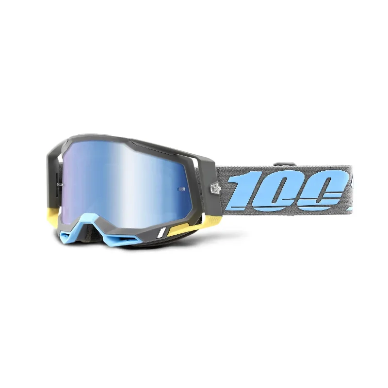 100% Racecraft 2 Goggles Trinidad / Blue Mirror Lens