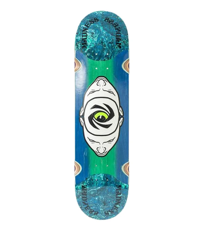 Madness Minds Eye Popsicle Slick Blue/Green Deck - 8.125