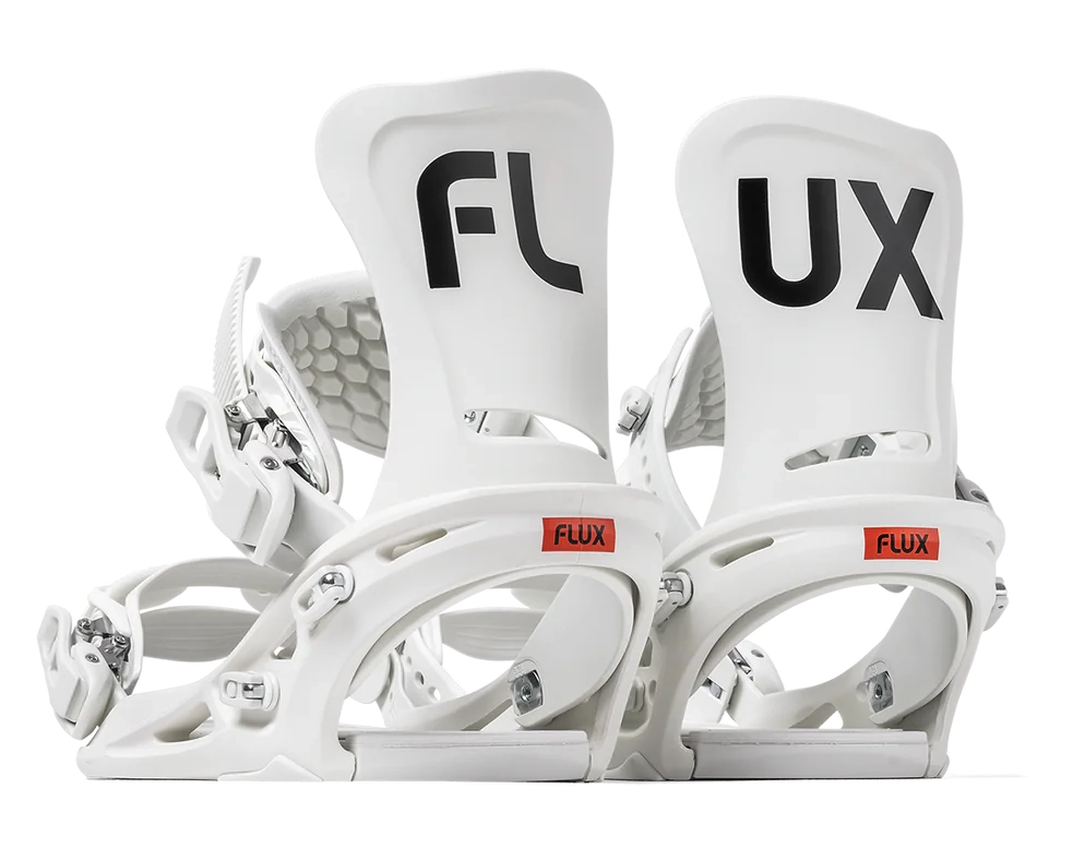 Flux GS Snowboard Bindings Womens White