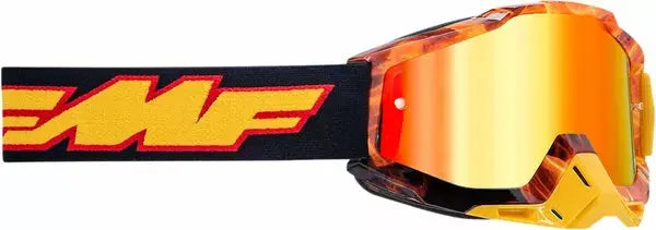 FMF Vision Youth PowerBomb Spark Goggles Mirror Red