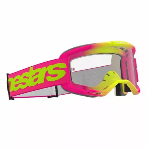 Alpinestars Vision 5 Wordmark Goggles Pink / Yellow / Clear