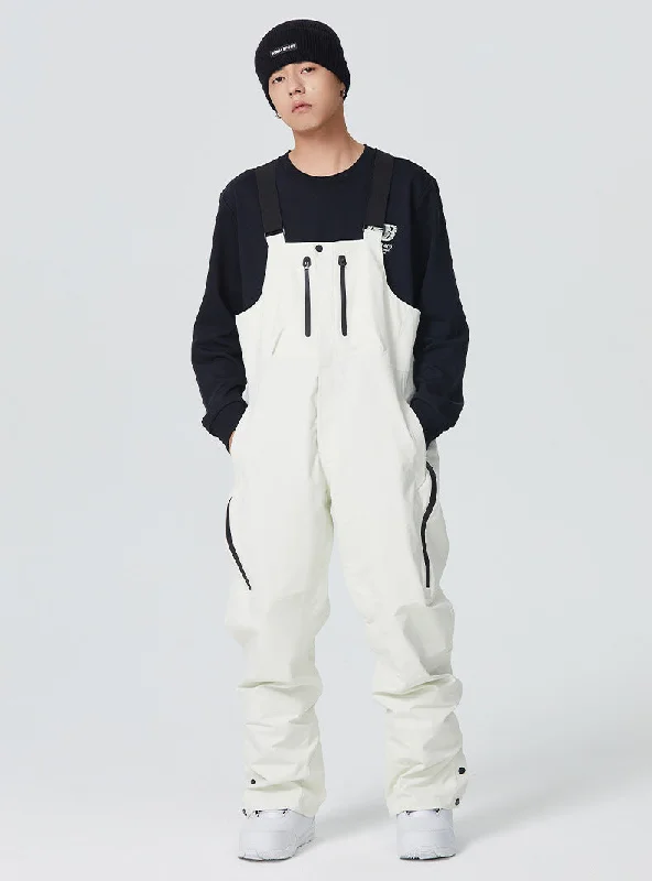 Trendy Unisex Snowboard & Ski Bibs 3L Insulated Overalls