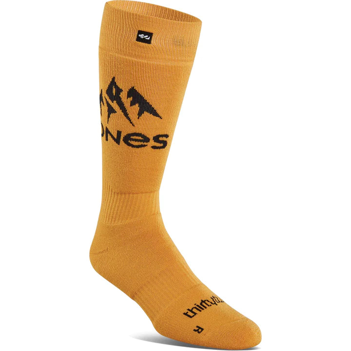 Thirty-Two Men's Jones Merino ASI Snowboard Sock Gold 2024