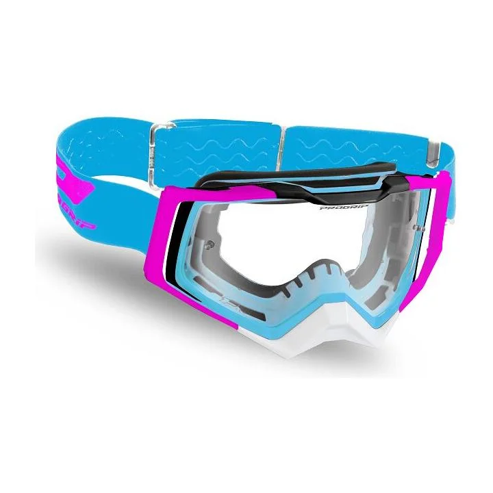 Pro Grip Rapid 3309 Goggles Black / Pink / Turquoise / White