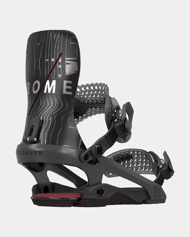 Rome Cleaver Snowboard Bindings Large/Extra Large (Men's US 10.5-12.5) Black New